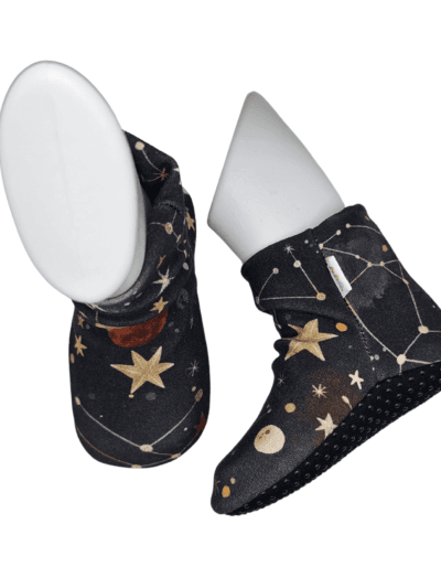 Starry Constellations Pattern Bamboo Fleece